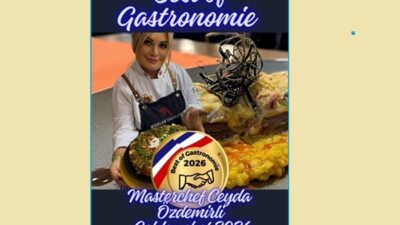 Türk Masterchef Ceyda Özdemirli, 2026 yılının "Chef d'Or" (Altın Şef)