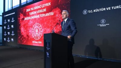 Kültür ve Turizm Bakanı Mehmet Nuri Ersoy, yılın ilk çeyreğine